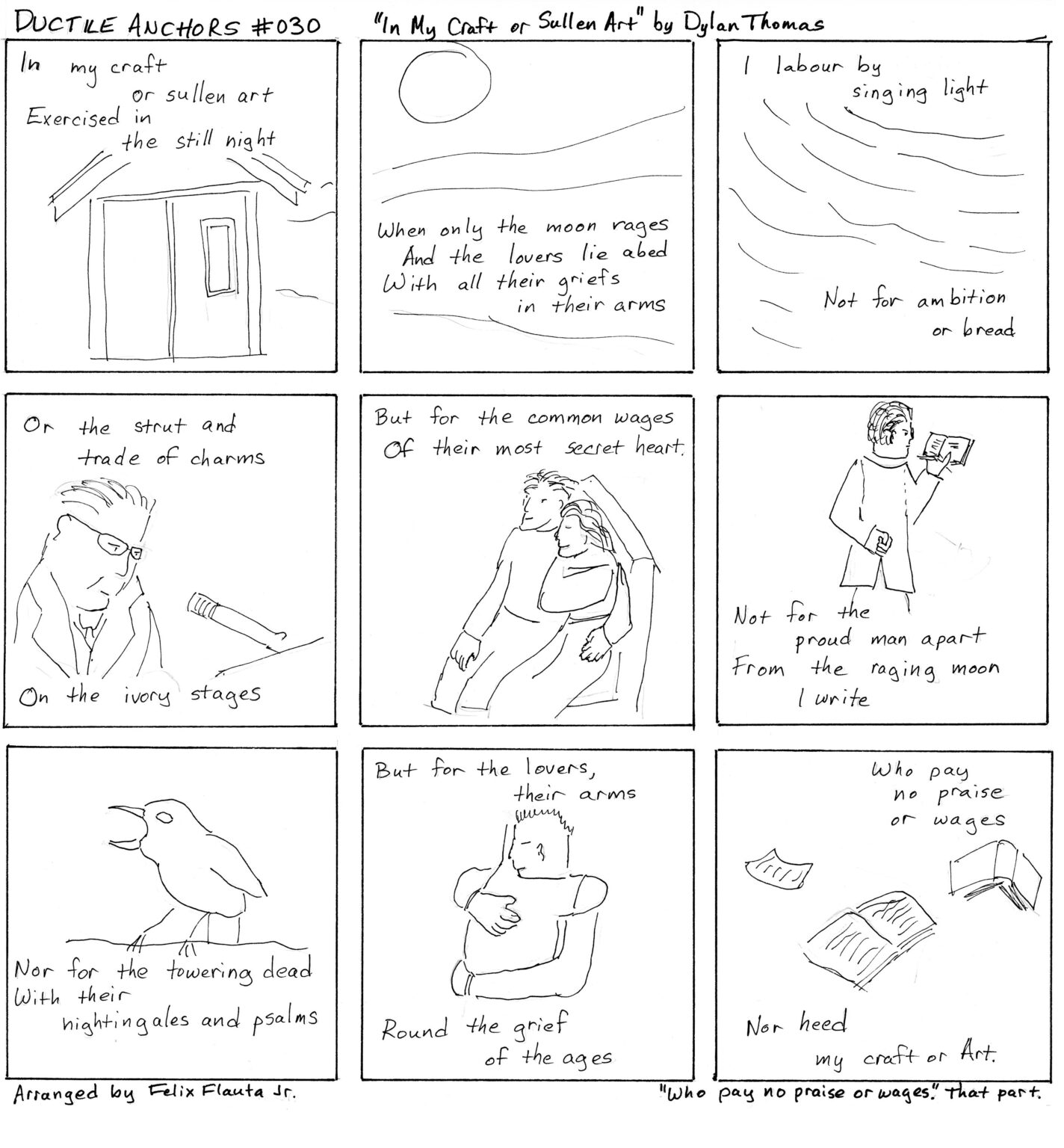 030 “In My Craft or Sullen Art” by Dylan Thomas Ductile Anchors